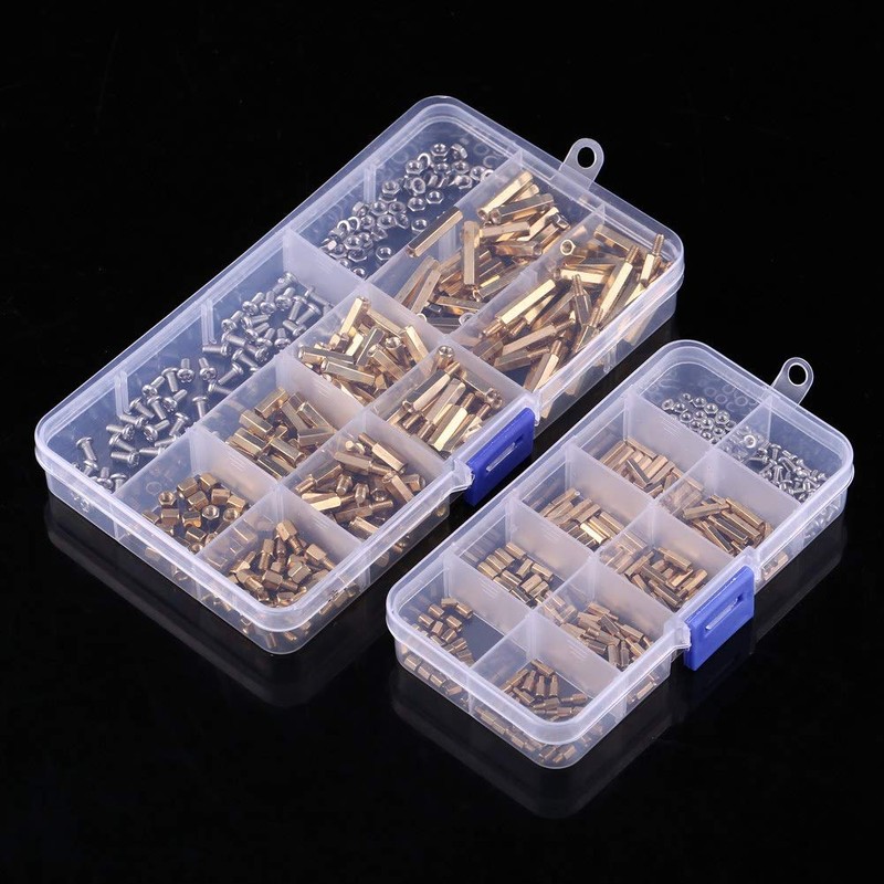 FTVOGUE Brass M2 M3 Columna Hexagonal Macho Hembra Standoff Tornillo