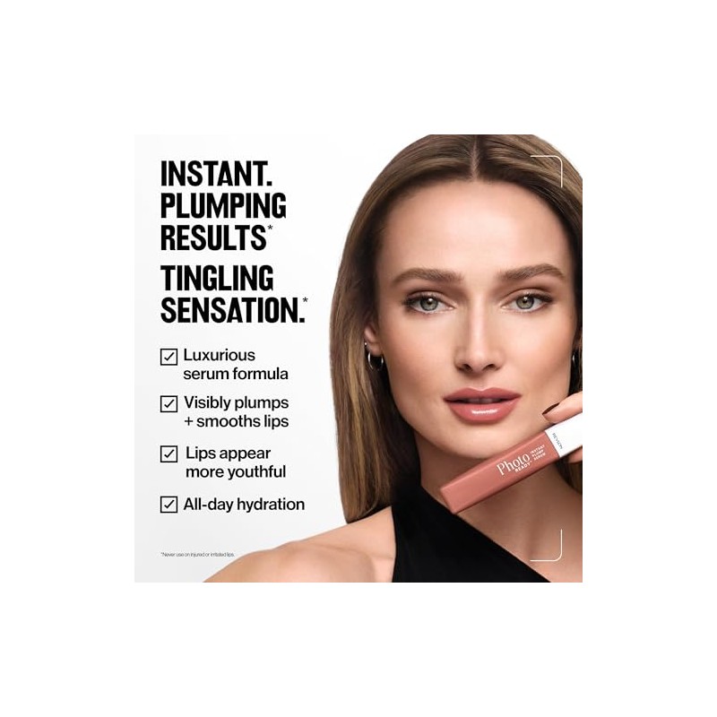 Revlon PhotoReady Instant Plump Serum Gloss-Brillo labial tono SpiceShow