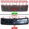 KUAFU Rear Decklid Panel Trim Compatible with 2015-2023 Ford Mustang