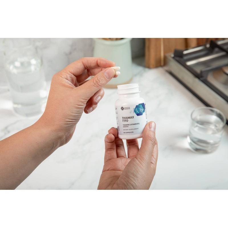Objective Nutrients Thiamax Vitamin B1 (Thiamine TTFD), The Original, No