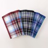 Mens Handkerchiefs Cotton Handkerchiefs for Men Plaid Men's Hankies with