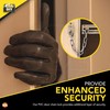 SOL 4pk Chrome Door Chain Kit – Restrictor for Front