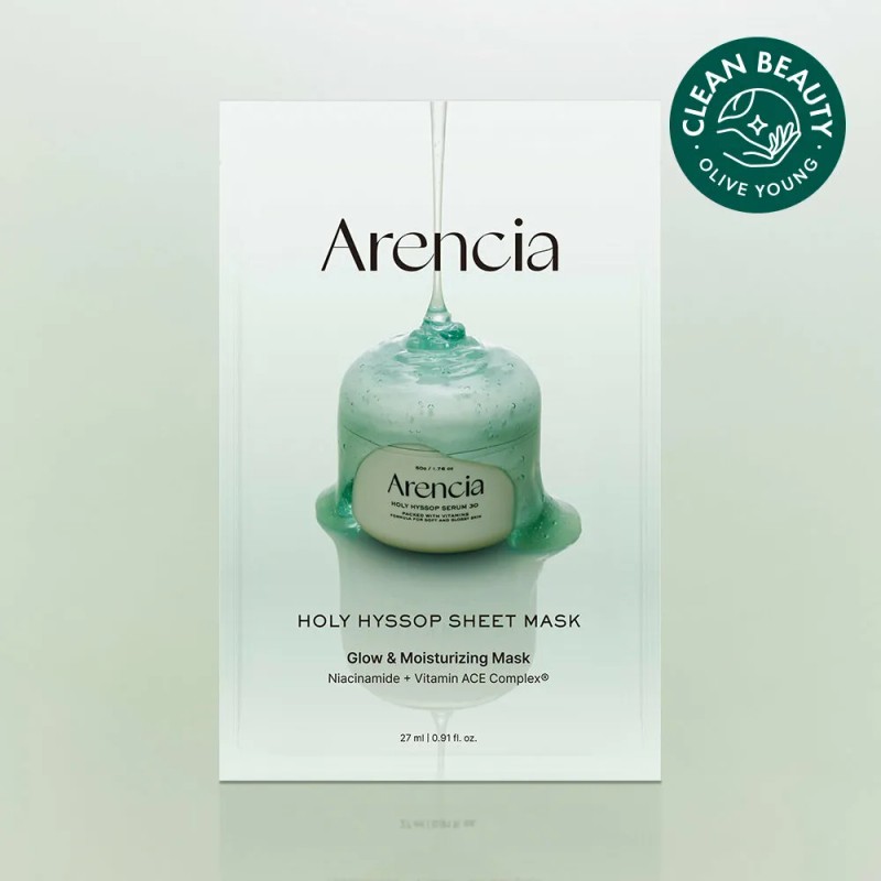 ARENCIA [ARENCIA]Holy Hyssop Sheet Mask (5ea)