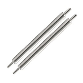 MARATHON Swiss Made Stainless Steel Shoulderless Spring Bars (18mm, Set of 2)
