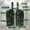 WITPAW 2 Pack Walkie Talkies Long Range for Adults Walkie