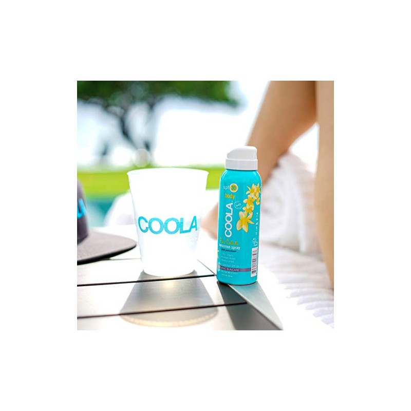 COOLA Organic Suncare, 4 Piece Organic Suncare Travel Set, TSA