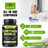 WELBUDA 8in1 Cortisol Shield - Ashwagandha and Magnesium, Rhodiola Rosea,