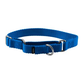 PetSafe Adjustable Martingale Collar - Only Tightens When Dogs Pull, Prevents Slipping Out - Helps with Strong Pullers, Increased Control - Alternative to Choke Collar - 3/4", Small, Royal Blue