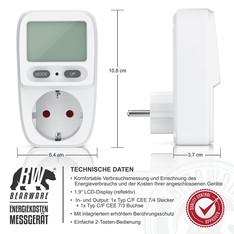 CSL Energy Cost Meter Power Cost Meter Power Consumption Meter