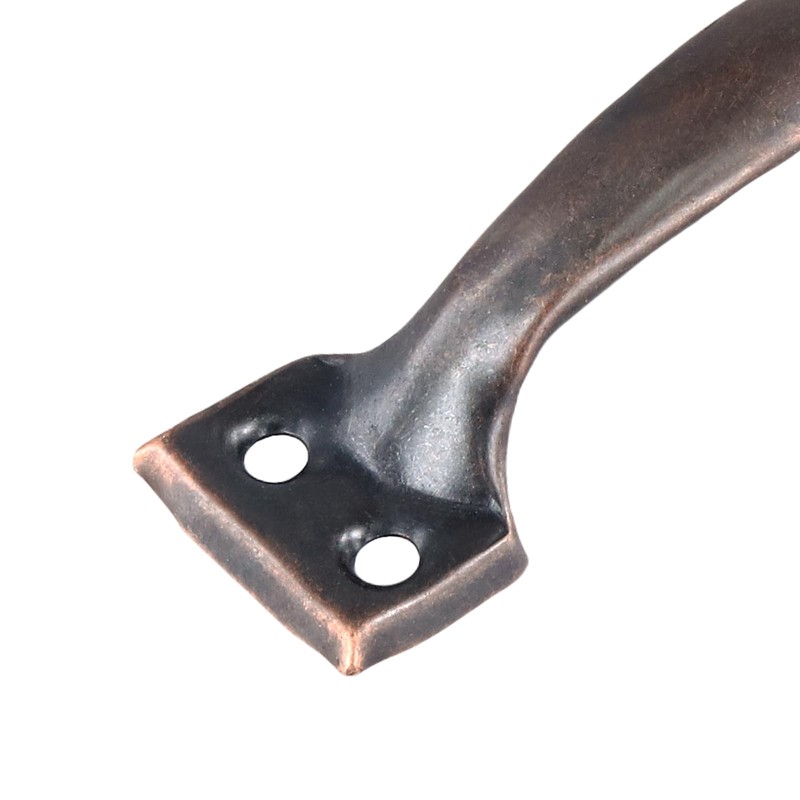 ZEONHEI 40 Pack Black Metal Gate Handles, 4 Inch Door