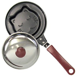 Nagao Mini Fried Egg Cat, Diameter 4.7 x 10.2 inches (120 x 260 mm)