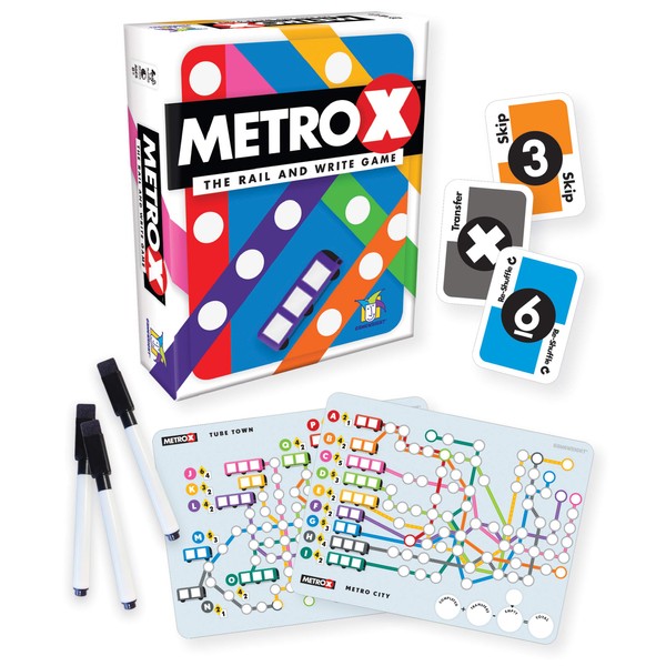 Metro X - The Rail & Write Game