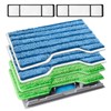 KEEPOW Reusable Replacement Pads Compatible with Shark Vac Mop VM252