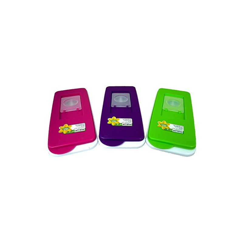 2 X ICE CUBE TRAY WITH LID AND EASY TO