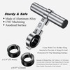 BRCOVAN Aluminum Alloy Handlebar Extensions for Bicycle & Motorcycle, Bike