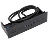 TXD167 5.25 Inch Front Panel USB Hub Dual Port 5Gbps