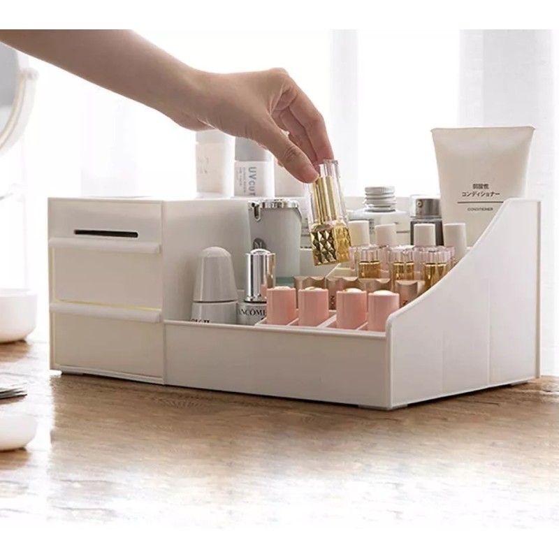 ArgenMex Organizador De Maquillaje Exhibidor De Cosméticos C/cajones