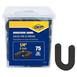 QEP 1/4" Horseshoe Shim Tile Spacers (75 Pack)