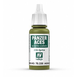 Vallejo Panzer Aces 17ml Arylic Paint - Highlight Russian Tank Crew I