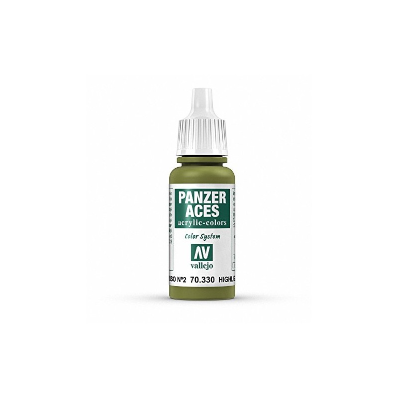 Vallejo Panzer Aces 17ml Arylic Paint - Highlight Russian Tank