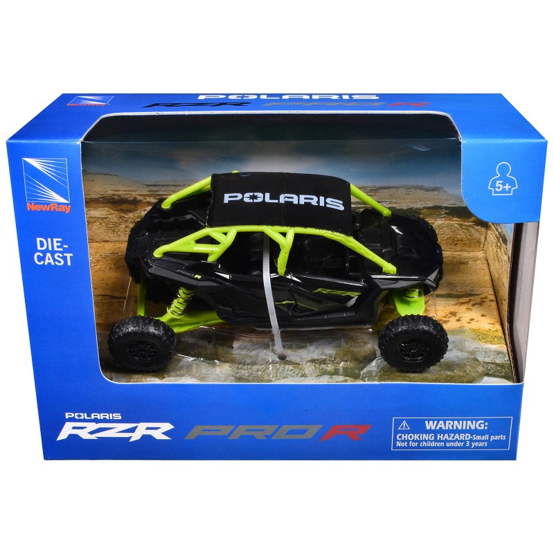 DCD Polaris RZR Pro R UTV Diecast Model Black and