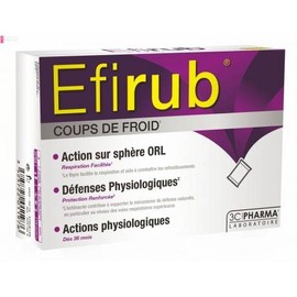 3CHENES EFIRUB, SACHETS FOR THE SUPPORT OF THE UPPER RESPIRATORY&  IMMUNE SYSTEM 8SACHETS