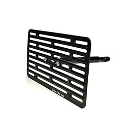 Extreme Online Store EOS License Plate Front Bumper Tow Mount Adapter Relocator Kit (Version 2, Full Size) - Made for and Compatible with Volkswagen VW Tiguan 09-11 2009 2010 2011