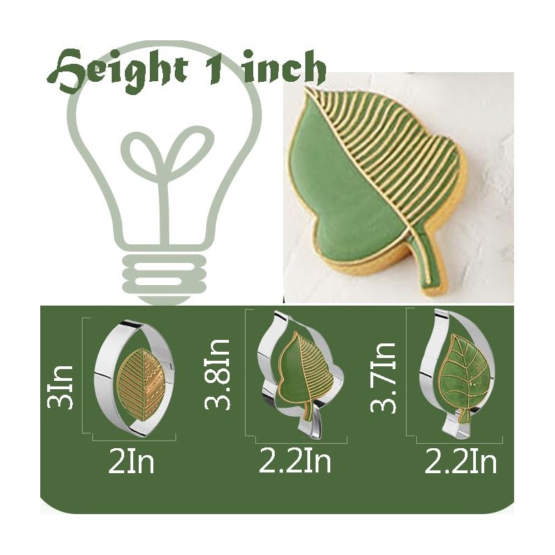 Fall Thanksgiving Cookie Cutters Set - 6 Pieces - Pumpkin,