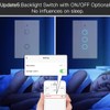 MOES ZigBee Smart Touch Wall Light Switch,Requires Tuya ZigBee Hub,No