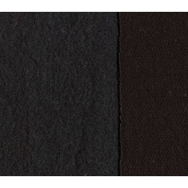 Cotton Fleece Fabric Black / 60" Wide/Sold by The Yard