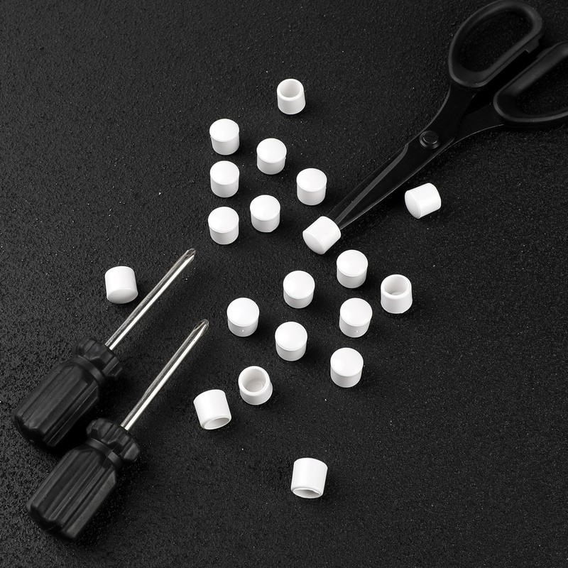 20PCS 0.39 Inch Door Stoppers Rubber Tip Replacement,Door Stop Bumper
