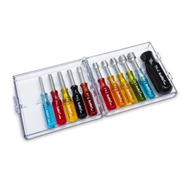 Xcelite Nut Driver Set,11 Pieces,SAE,Hollow PS120N - 1 Each
