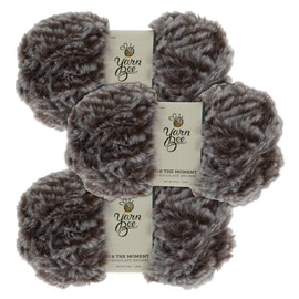 Yarn Bee Super Bulky Yarn for Crocheting & Knitting – Soft Yarn Skein – 62 Yards of 100% Polyester Yarn for Crocheting Blankets, Hats, & More – DIY Handcrafting Accessories – Set of 3