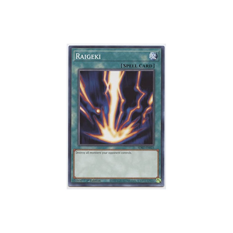 Raigeki - SDBT-EN025 - Common - 1st Edition