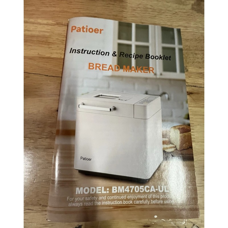 Unbranded 2LB Bread Maker with Yeast & Nut Dispenser, 21-in-1