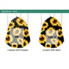 SEANATIVE Rose Sugar Skull Drawstring Backpack Gymsack Drawstring Bag Sport