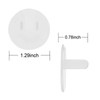 Haodlay 50 Pack Outlet Covers Baby Proofing Clear Outlet Covers