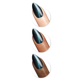 Sally Hansen Sally Hansen Salon Effects? Perfect Press On, Sapphire Spin, Press On Nails, Almond Shaped, Non-Damaging Adhesive Tabs, File, and Alcohol Pad Included