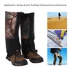 Leg Cover Waterproof Sand Prevention Oxford Cloth Leg Gaiters for
