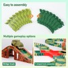 GIAT 96 Pcs Dinosaur Car Track Expansion Kit – Birthday