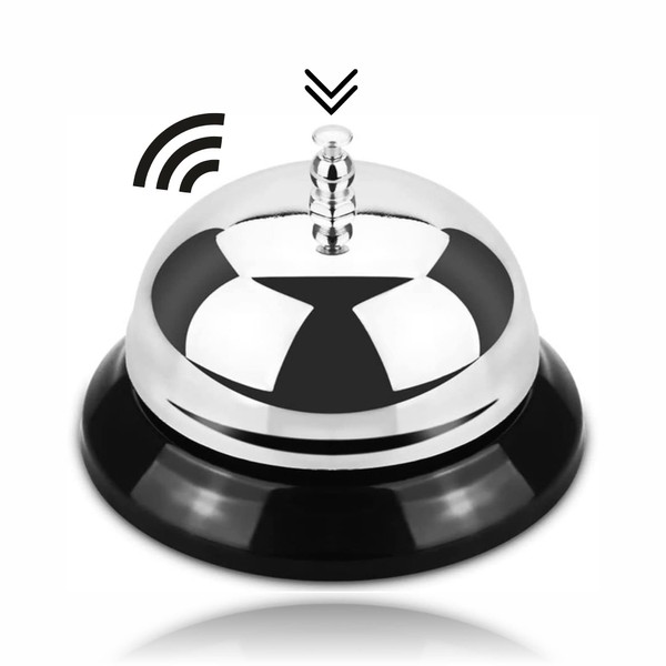 Counter Bell Calling Bell Reception Call Bell Attention Ringer Waiter