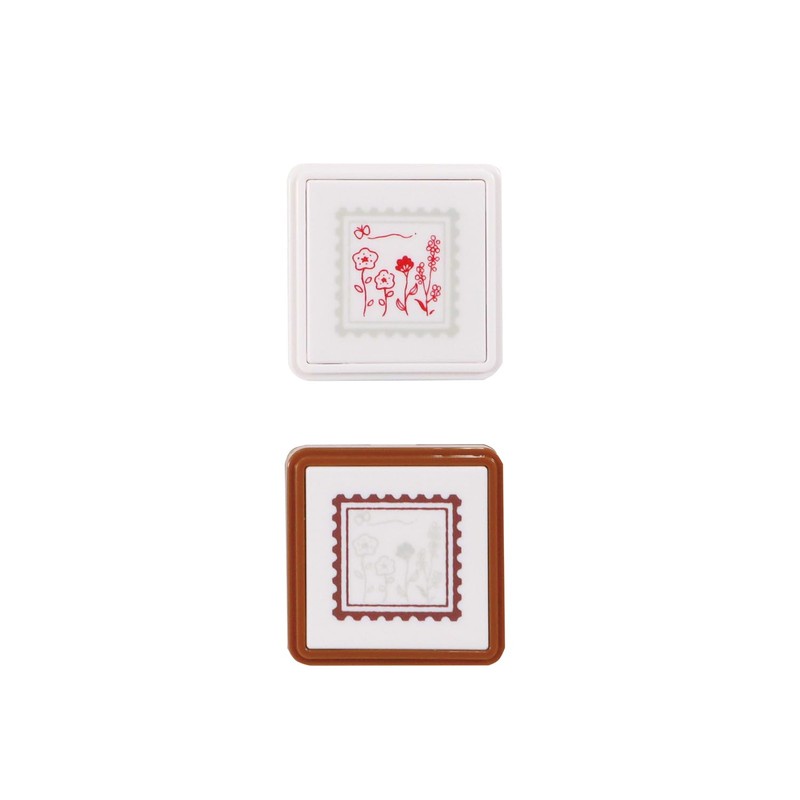 Kutsuwa Stamp Hanko Flower Stamp DE013K