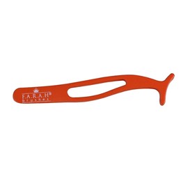 F.A.R.A.H False Eyelashes Placement Applicator Tool - Eyelash Extension Tweezers - Remover Clip - Tweezers Nipper (Orangeade)