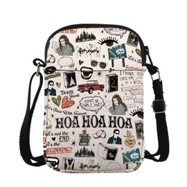 Twilight Movie Inspired Crossbody Bag Vampire Lover Carry On Bag HOA HOA Season Gift Edward Bella Gift Werewolf Forks Gift (HOACross-CA)