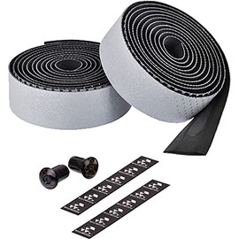 Ciclovation - Cinta de manubrio de carretera avanzada con piel táctil Touch Fusion Series Negro 199,9 cm