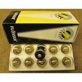 Floesser #4023 Bulbs, 6 V, 5 W, BA15s Base, G-6 Shape (Box of 10)