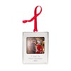THINGS REMEMEBRED Silver Picture Frame Ornament (Free Customization)