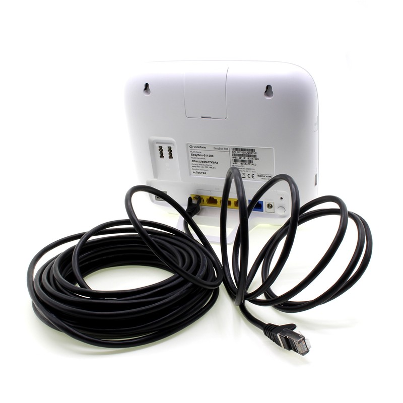 1aTTack.de Netzwerkkabel CAT 5e folien und geflechtgeschirmt SFTP Netzwerk Patch-Kabel