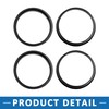 A ABSOPRO Centric Hub Rings 73.1 to 66.6 mm Wheel