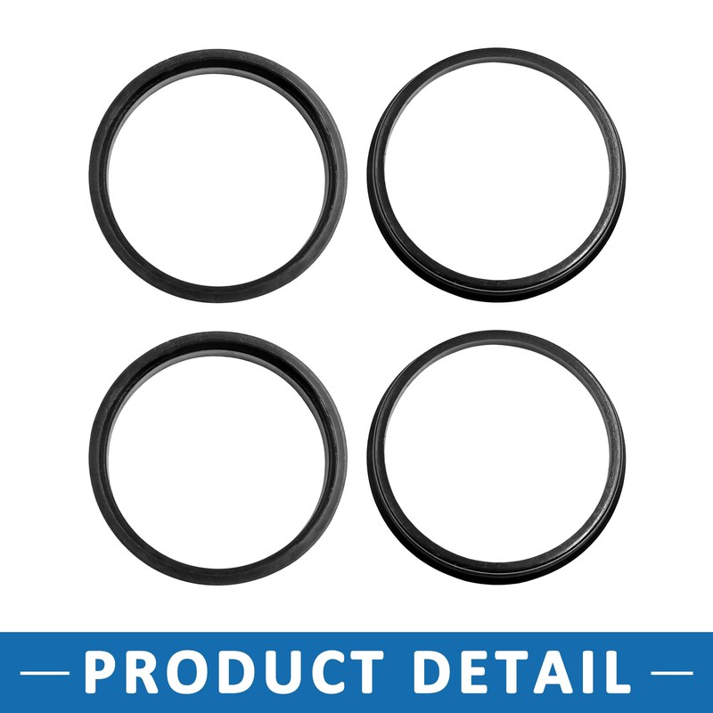 A ABSOPRO Centric Hub Rings 73.1 to 66.6 mm Wheel